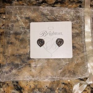Brighton shimmering heart earring